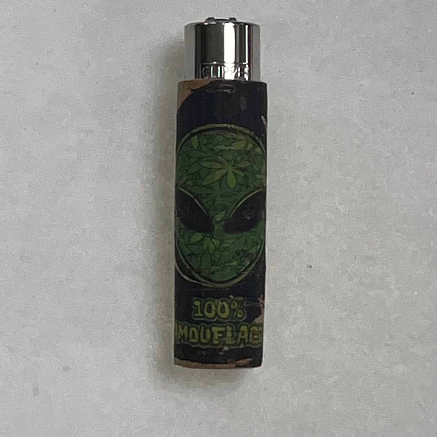 Cork Alien Case Clipper Lighters