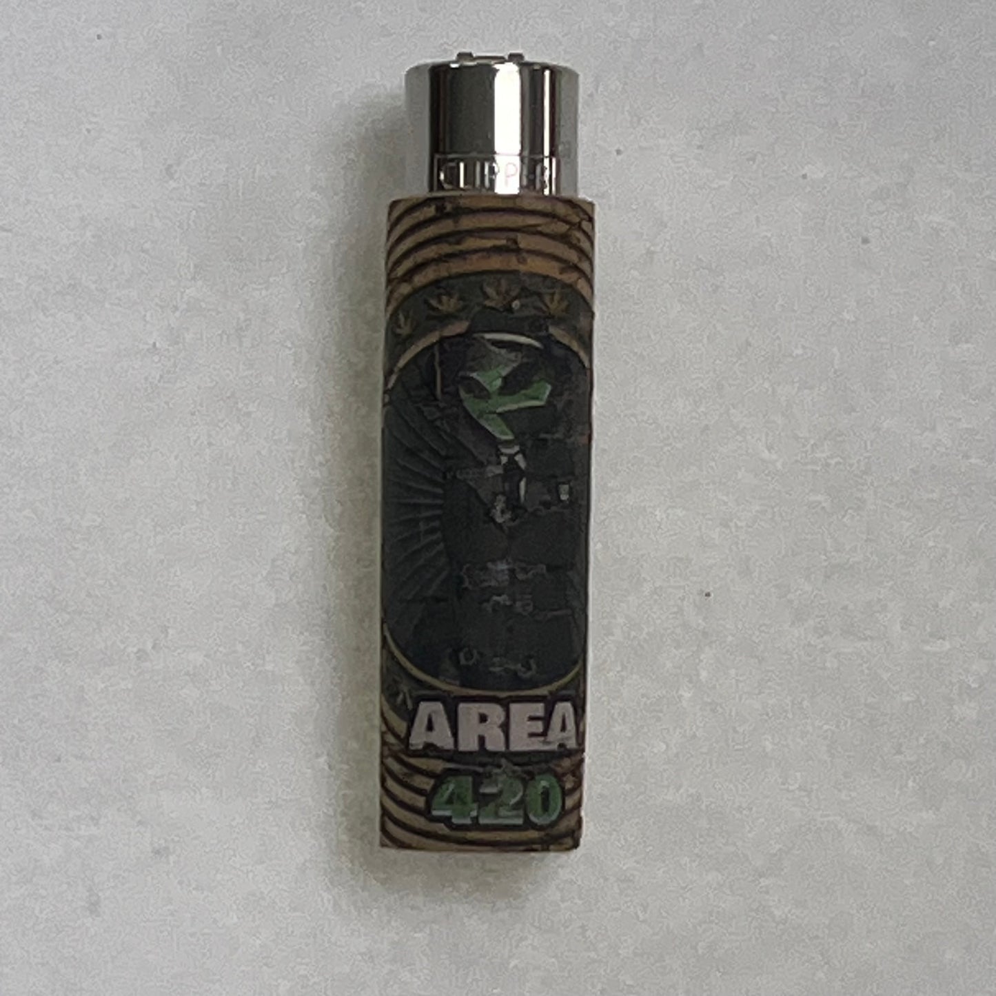 Cork Alien Case Clipper Lighters