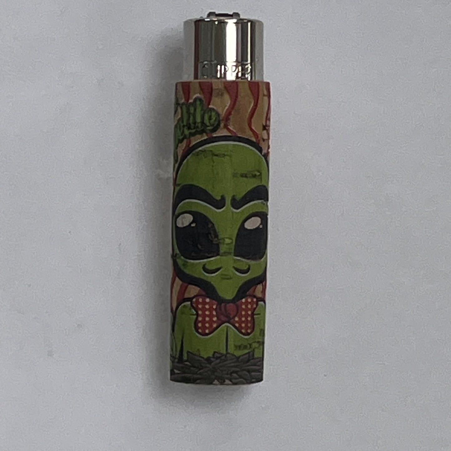 Cork Alien Case Clipper Lighters