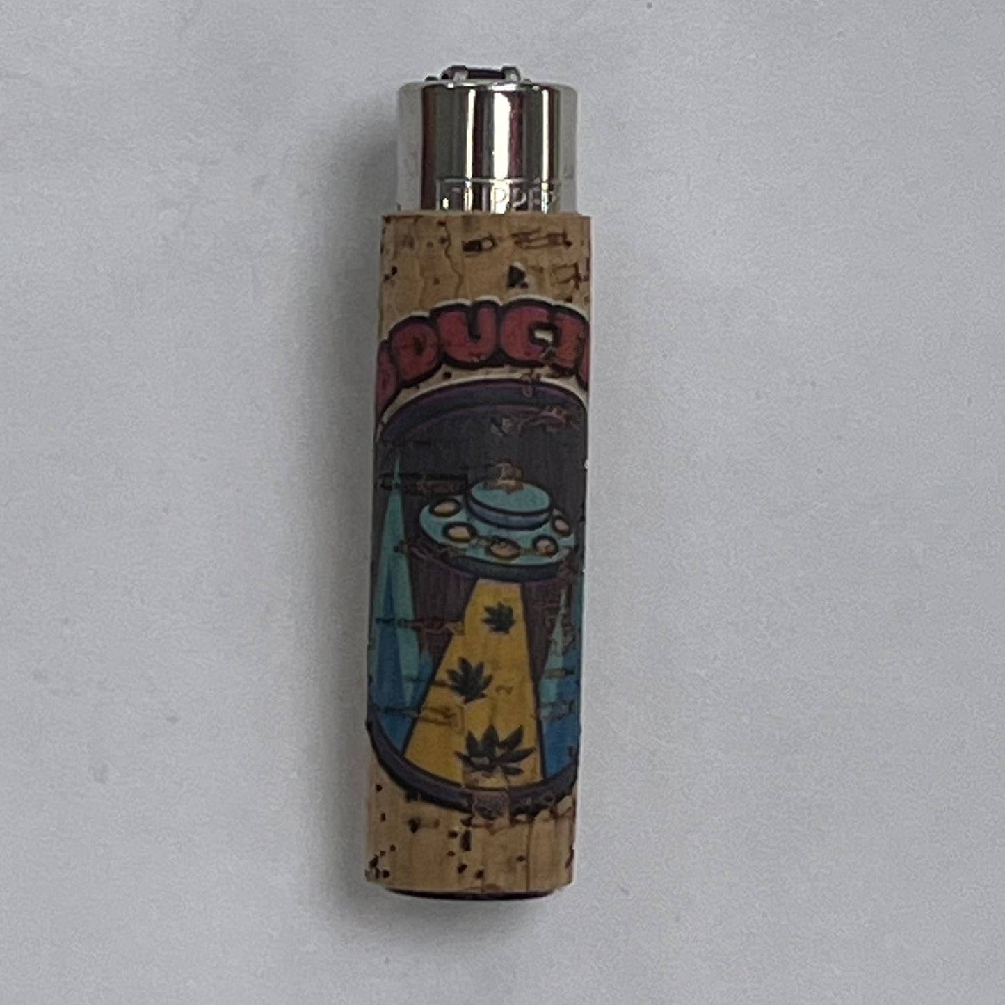 Cork Alien Case Clipper Lighters