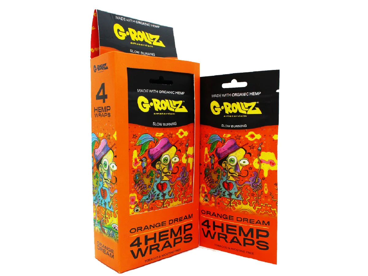 G-Rollz Hemp Wraps 4 Per Pack