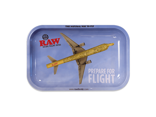 RAW Prepare For Flight Small Rolling Tray