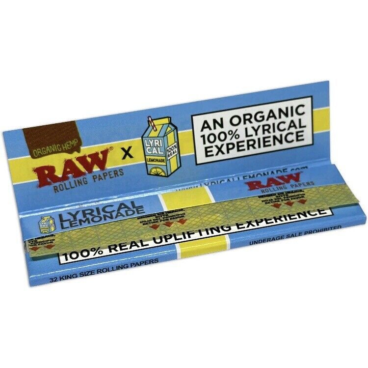 RAW Lyrical Lemonade Kingsize Wide Papers