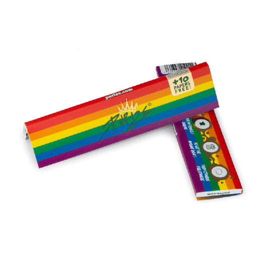 Purize Kingsize Slim Rainbow Papers