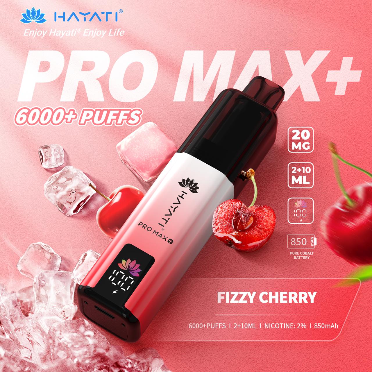 HAYATI PRO MAX PLUS 6000+ PUFFS