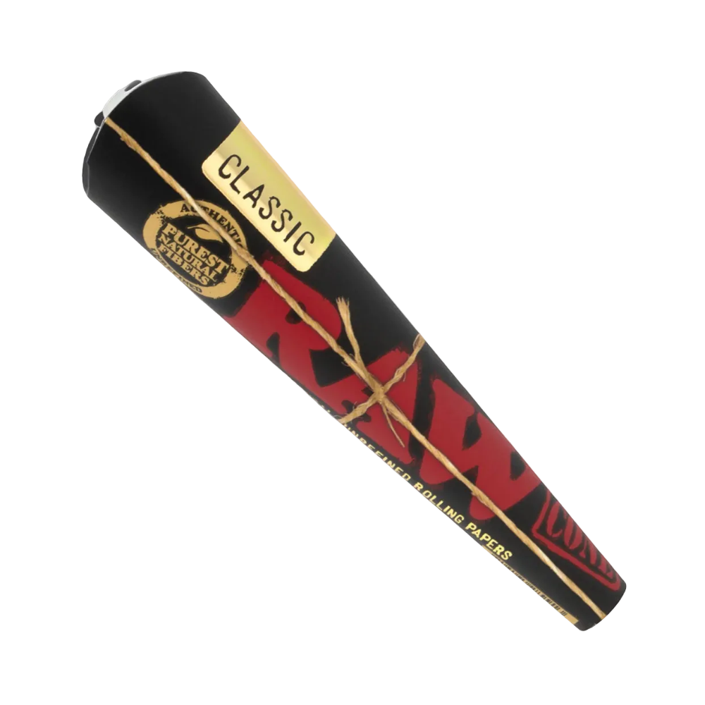 RAW Black Pre-Rolled Cones King Size (3-pack)