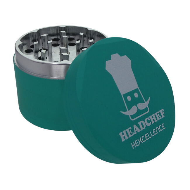 Head Chef Hexcellence Silk Touch 55mm 4-piece Grinder