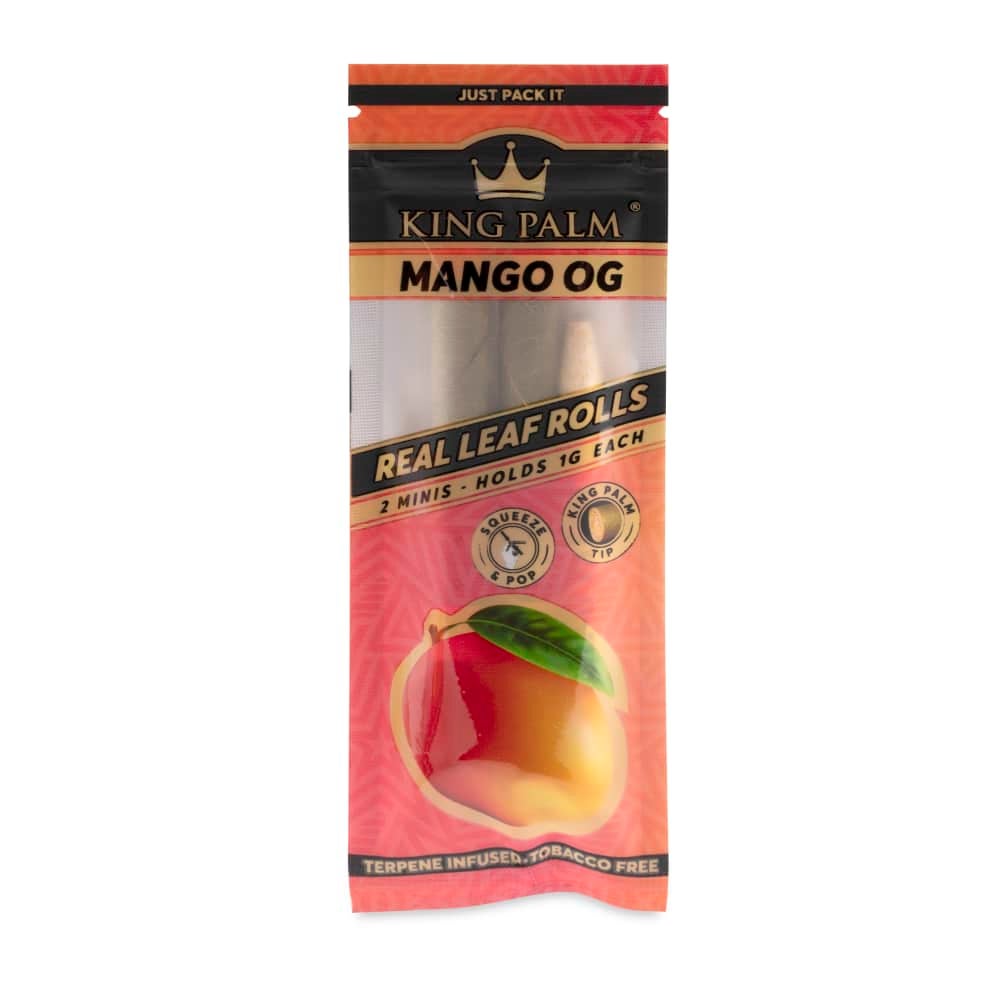 2-pack King Palm Terpene Flavoured Mini Rolls