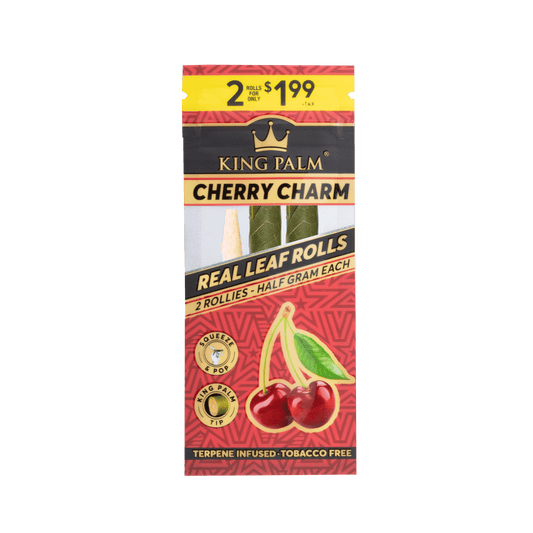 2-pack King Palm Terpene Flavoured 0.5g Rollies (4 Flavours)
