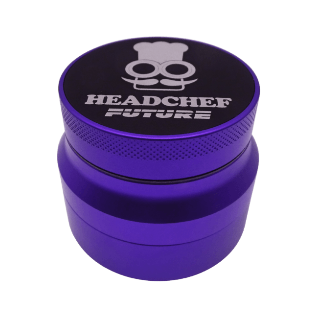 HEAD CHEF FUTURE 62MM 4-PIECE SANDBLASTED FINISH GRINDER - munchterm