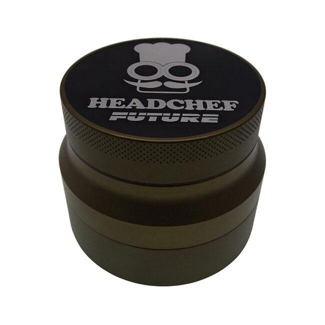 HEAD CHEF FUTURE 62MM 4-PIECE SANDBLASTED FINISH GRINDER - munchterm