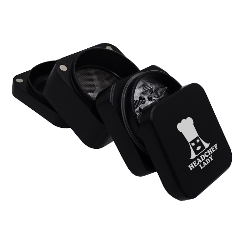 Head Chef Lady Cube 55mm 4-piece Square Grinder