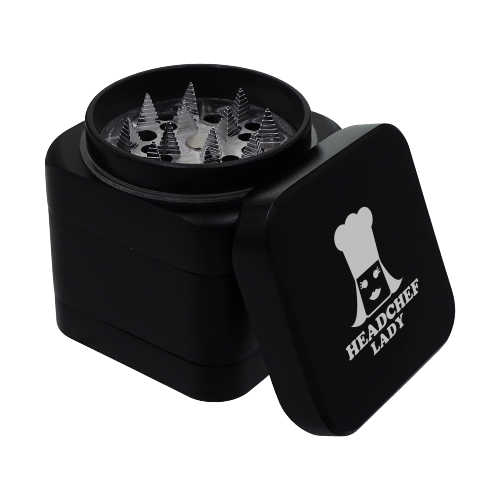 Head Chef Lady Cube 55mm 4-piece Square Grinder