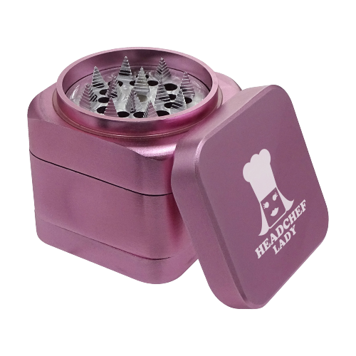 Head Chef Lady Cube 55mm 4-piece Square Grinder