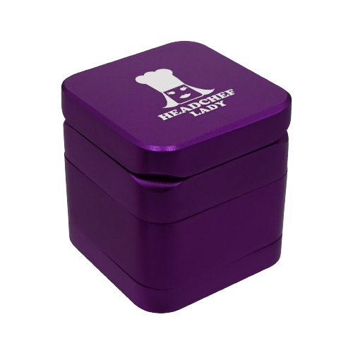 Head Chef Lady Cube 55mm 4-piece Square Grinder