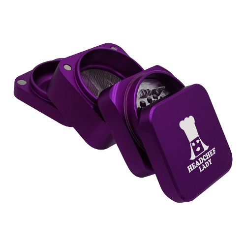 Head Chef Lady Cube 55mm 4-piece Square Grinder