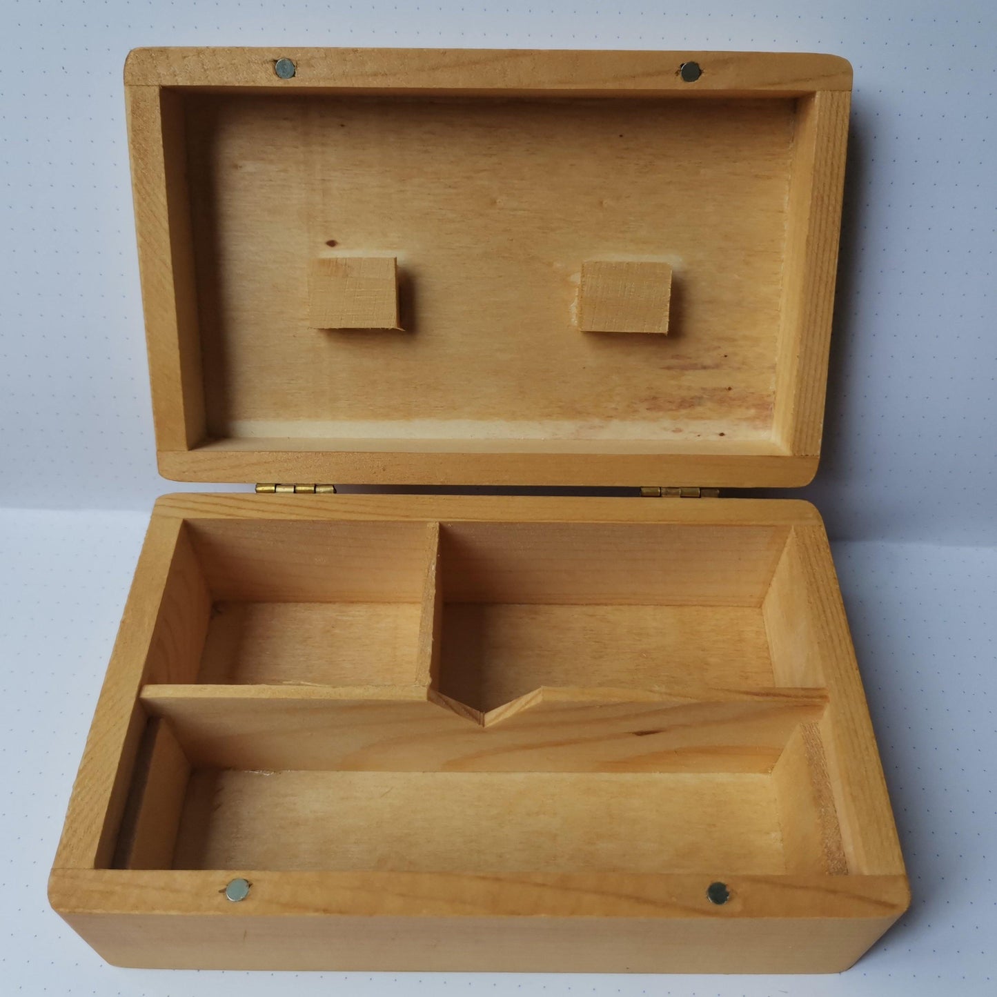 4SMOKE MEDIUM WOODEN STORAGE BOX WITH BENCH - munchterm