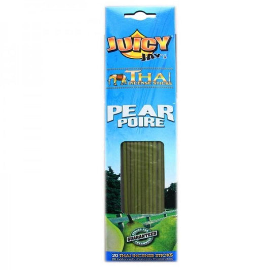 JUICY JAY PEAR POIRE THAI INCENSE STICKS 20-PACK - munchterm