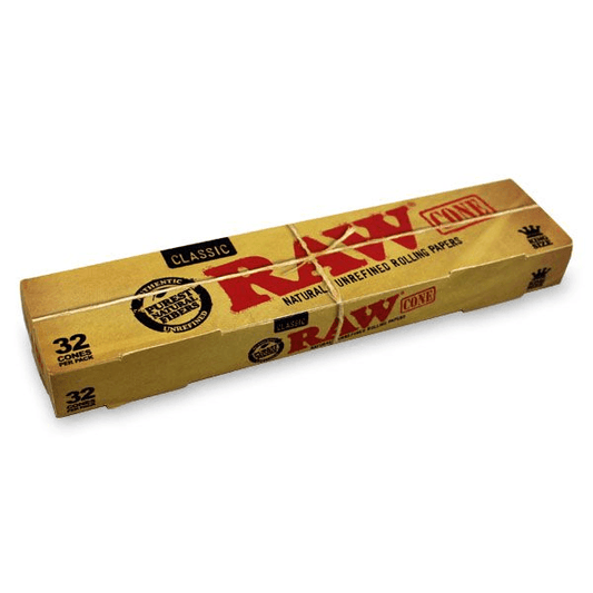 RAW ORIGINAL KINGSIZE CONES 32-PACK - munchterm