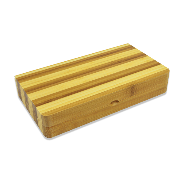 RAW BACKFLIP STRIPED BAMBOO ROLLING TRAY - munchterm