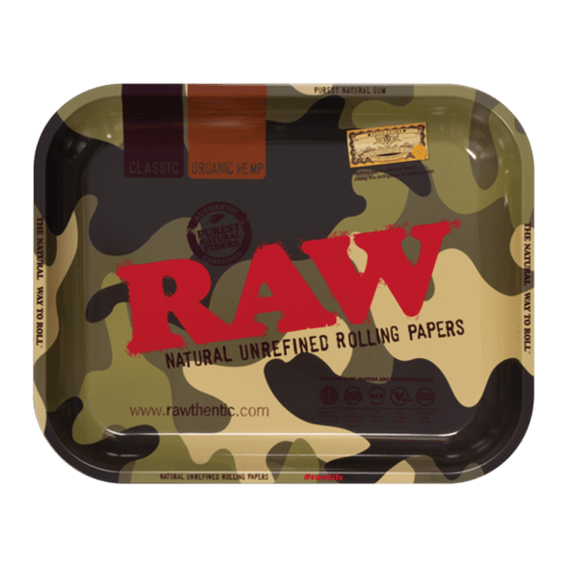 RAW LARGE CAMO TRAY - munchterm