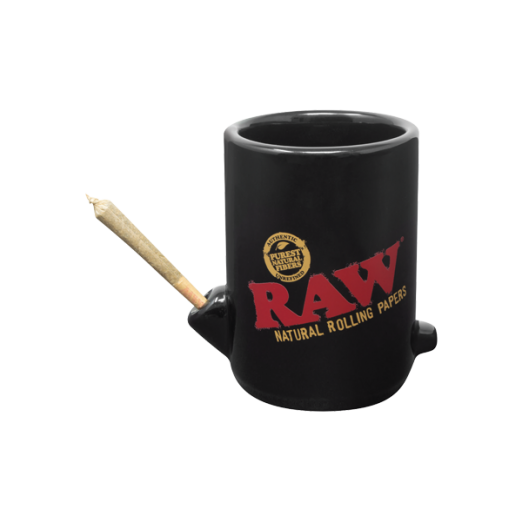 RAW Wake Up & Bake Up Cone Mug