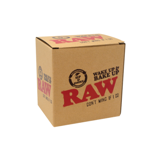 RAW Wake Up & Bake Up Cone Mug