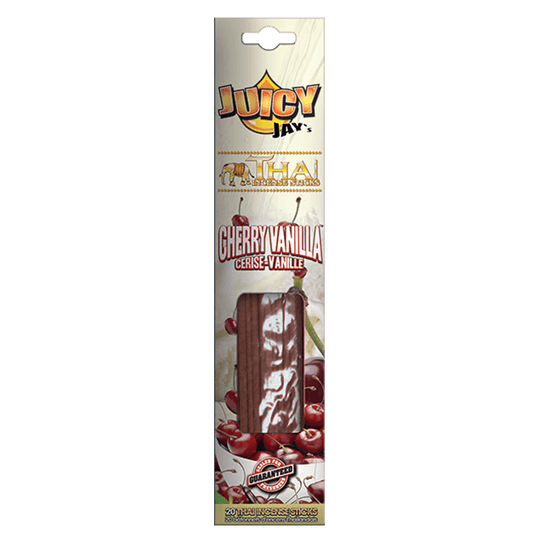 JUICY JAY CHERRY VANILLA THAI INCENSE STICKS 20-PACK - munchterm