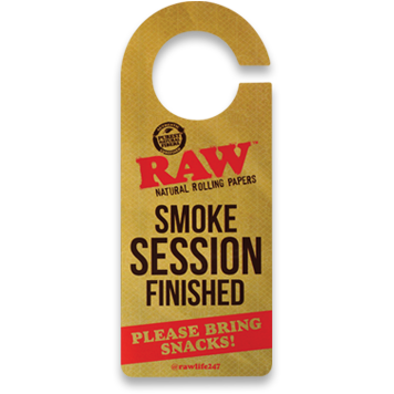 RAW Do Not Disturb Sign