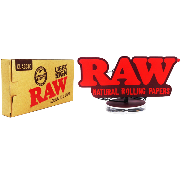 RAW Acrylic LED USB Logo Sign