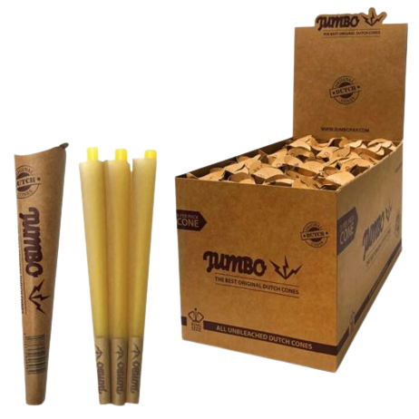 3-pack Jumbo Brown Kingsize Cones