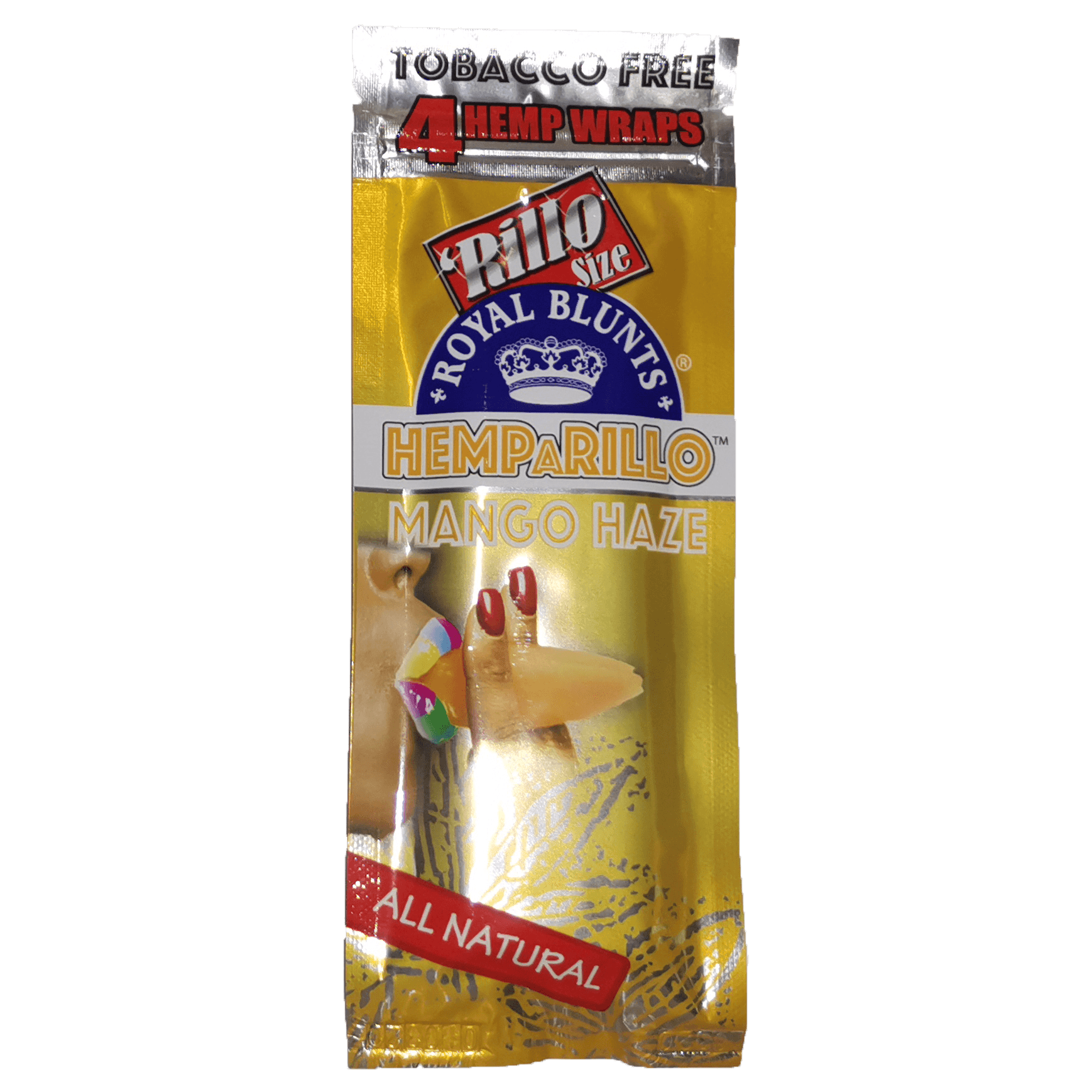 HEMP-A-RILLO ALL NATURAL 4-PACK MANGO HAZE - munchterm