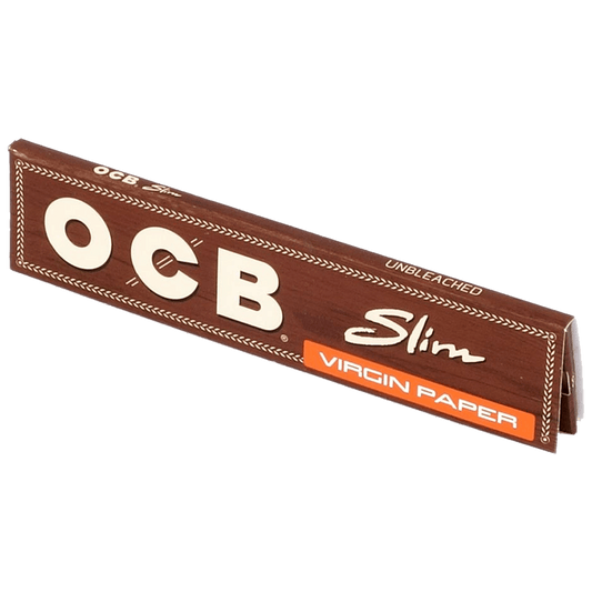 OCB VIRGIN UNBLEACHED KINGSIZE SLIM - munchterm