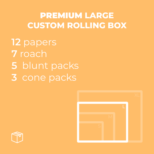 Large Premium Custom Rolling Box
