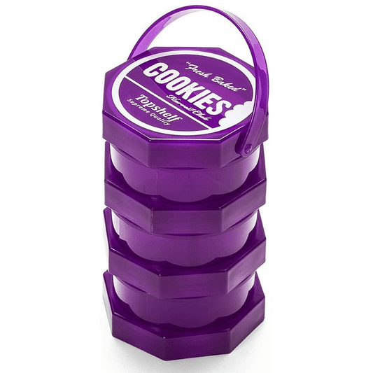 COOKIES LARGE 3-PIECE SMELLPROOF TOPSHELF STASH JAR - munchterm