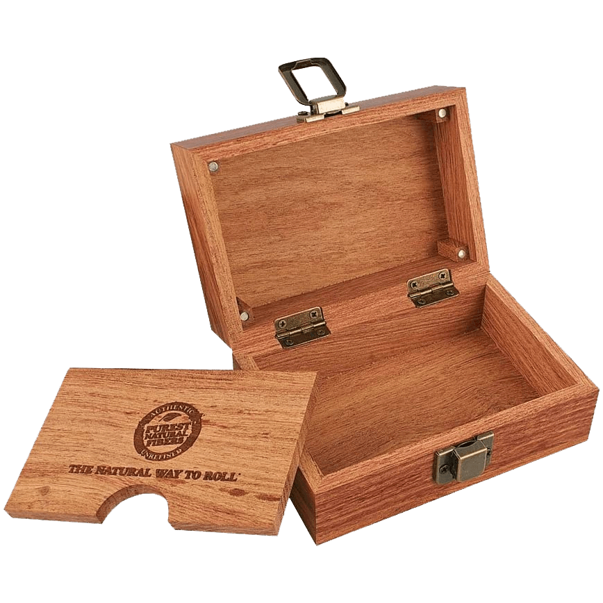 RAW WOODEN STASH BOX - munchterm