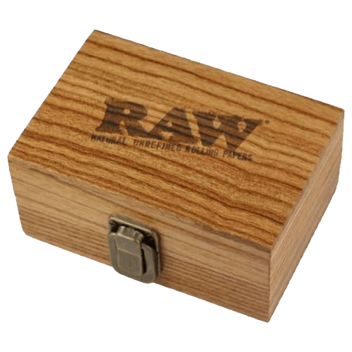 RAW WOODEN STASH BOX - munchterm