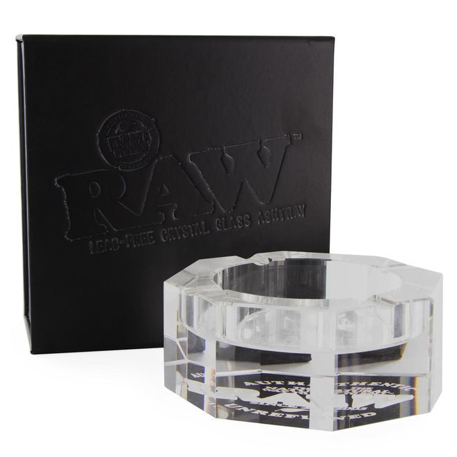 RAW 2kg Crystal Glass Ashtray