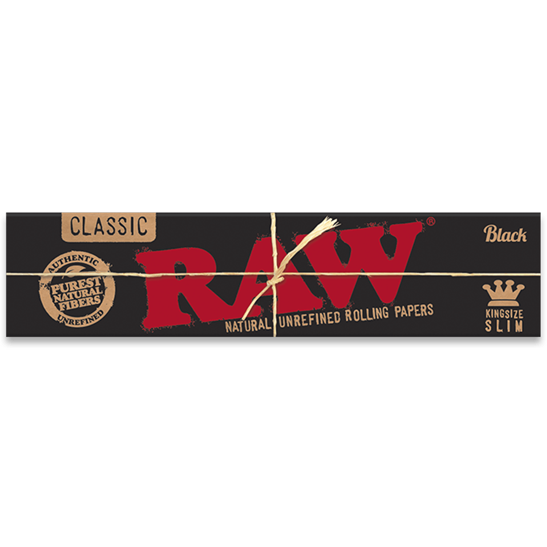 RAW BLACK KINGSIZE SLIM - munchterm