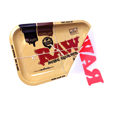 RAW Dab Rolling Tray - Small (with Silicone Cover)