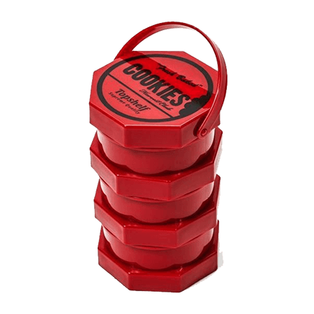 COOKIES LARGE 3-PIECE SMELLPROOF TOPSHELF STASH JAR - munchterm