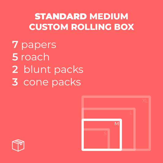 Medium Standard Custom Rolling Box