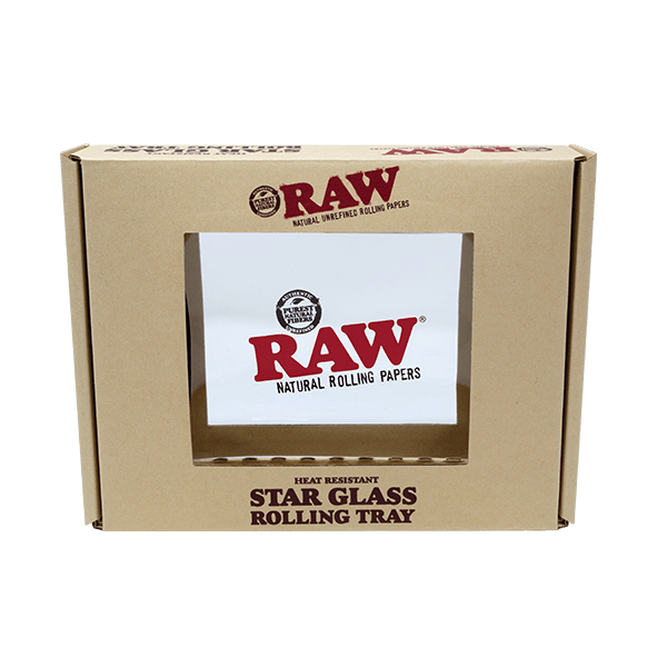 RAW GLASS ROLLING TRAY - munchterm