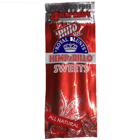HEMP-A-RILLO ALL NATURAL 4-PACK SWEETS - munchterm