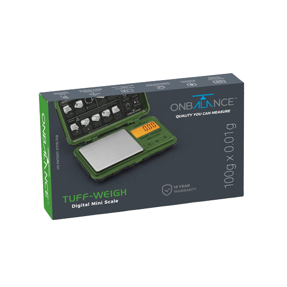 TUF-100 On Balance Tuff-Weigh Pocket Scale 100g x 0.01g