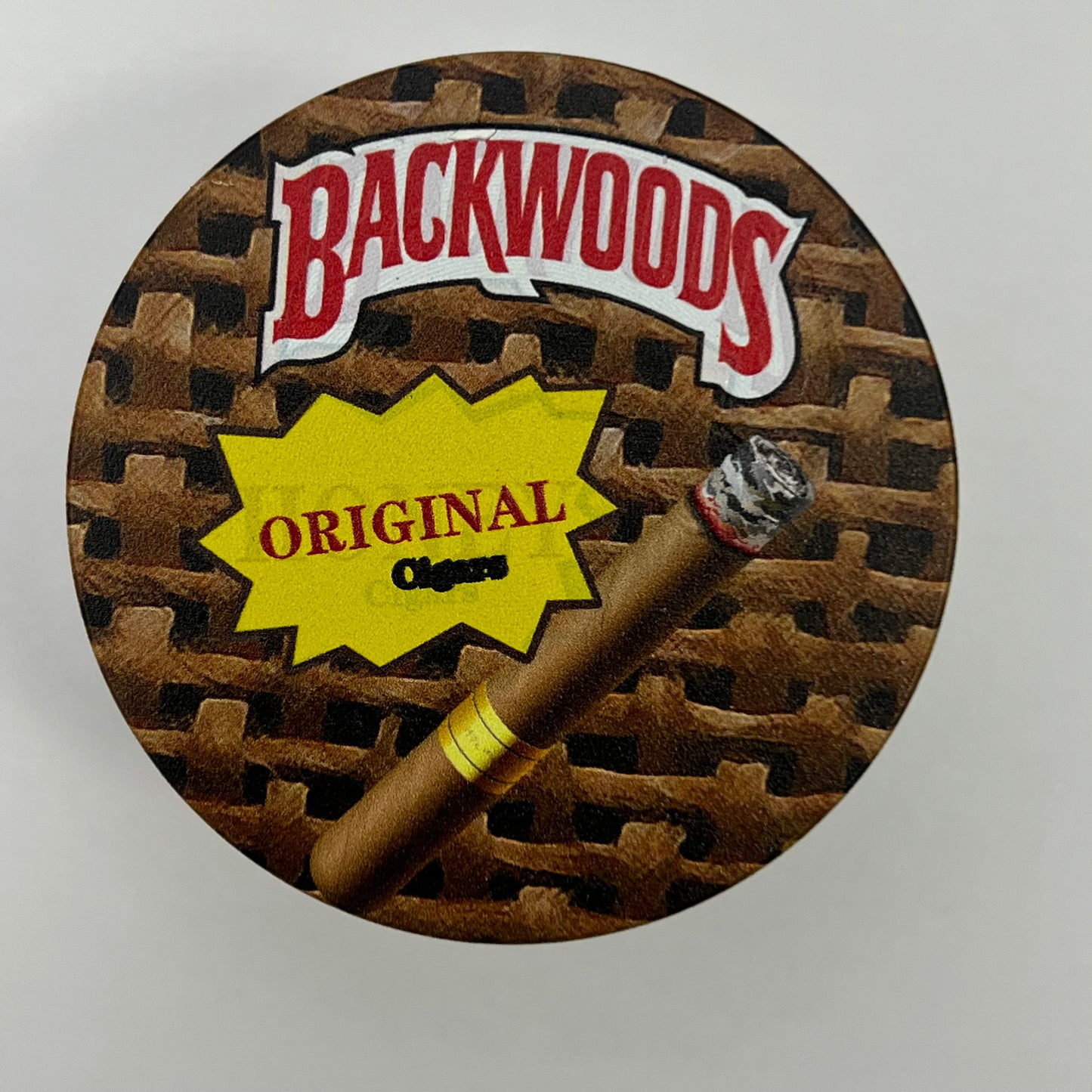 BACKWOODS 63mm Medium Metal Grinder (4 Tier X 6 designs)