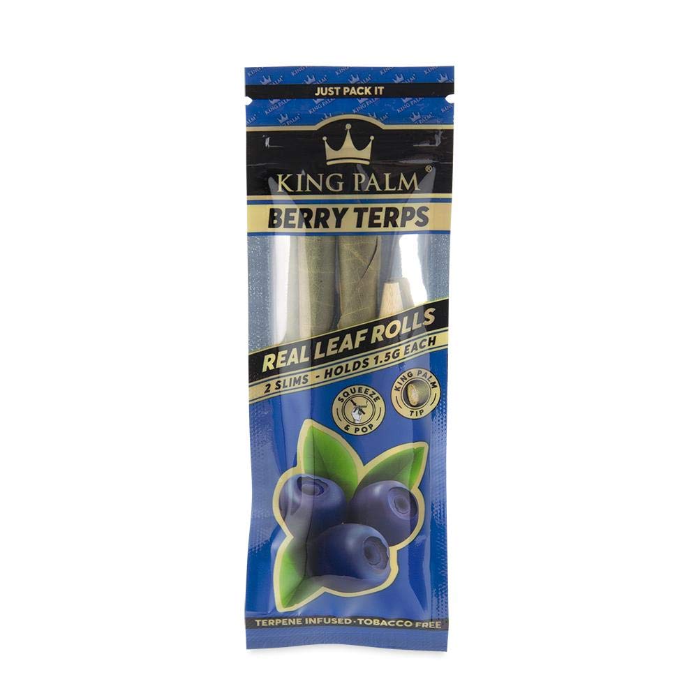 King Palm Slim Leaf Rolls 1.5g (2-pack)