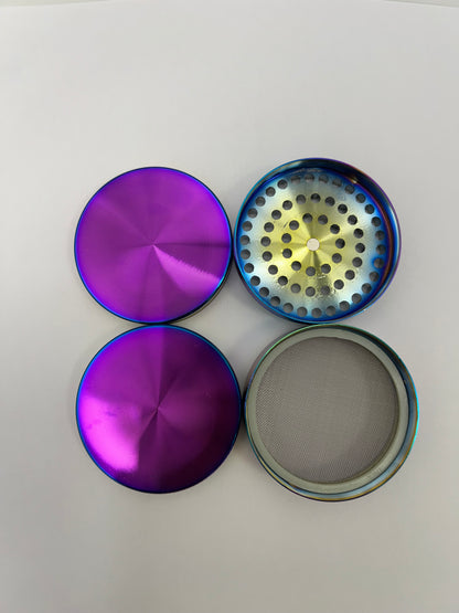 PURPLE METAL GRINDER (MEDIUM 4 TIER)