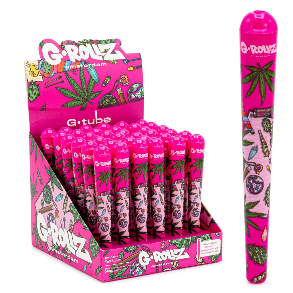 G-ROLLZ G Tube Smell & Water Proof Cone Holder (X6 Colours)