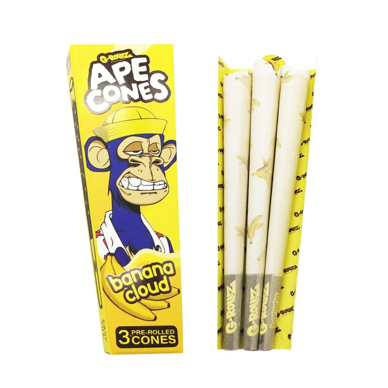 G-ROLLZ Ape Cones 3 Cones Per Pack Pop Activated Flavoured Filter